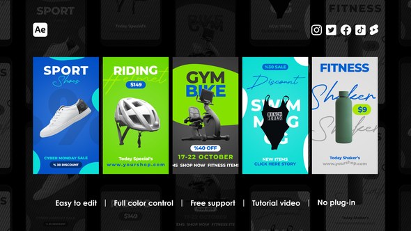 Videohive Discount Instagram Reels 44944244 Product Promo template preview