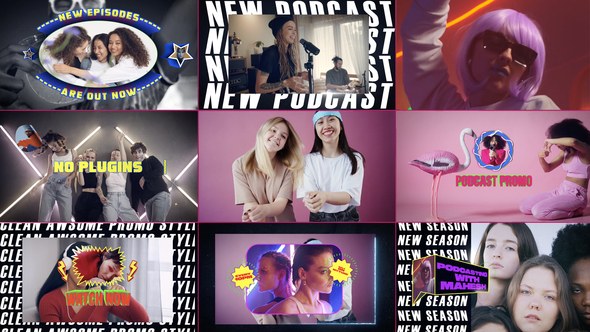 Videohive Video Blog | Podcast Opener Openers template preview
