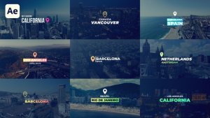 Videohive Location Titles 57067942 Elements template preview