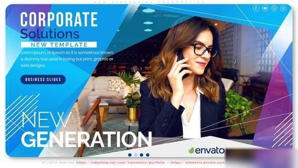 Videohive New Generation Corporation Openers template preview