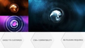 Power Logo Reveal Video Displays template preview