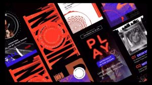 Videohive Retro Audio Visualizer Stories Product Promo template preview