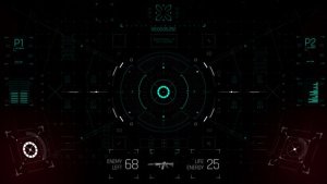 Videohive HUD UI Game Controller Screen 4 Elements template preview