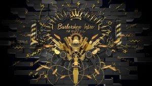 Videohive Barbershop Intro/ Hipster Haircut/ Man Style/ Beard/ Hair/ Moustache/ Gold Scull/ Black Luxury Salon Openers template preview
