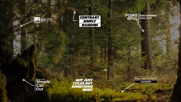Videohive Call Out | After Effects 37408066 Titles template preview
