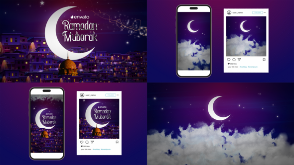 Videohive Ramadan Kareem & Eid Opener Ramadan template preview