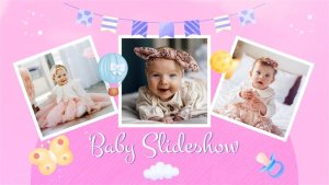 Videohive Baby Album Slideshow 57202224 Video Displays template preview