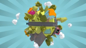 3D Titles Tiny Planet Video Displays template preview
