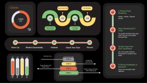 Videohive Health Steps Infographic Infographics template preview