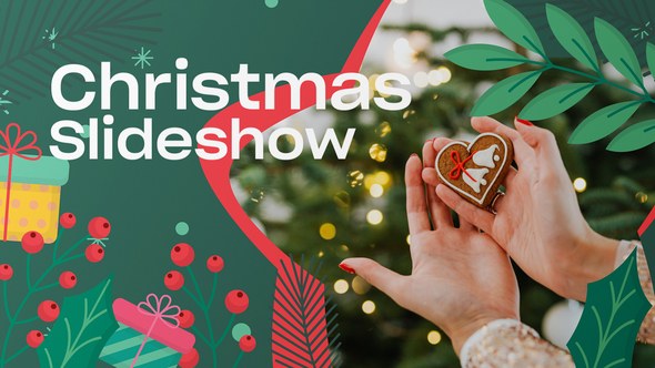 Videohive Christmas Slideshow 41498121 Video Displays template preview