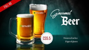 Videohive Gourmet Beer Product Promo template preview