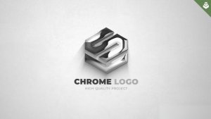 Videohive Chrome Logo Reveal 46804214 Logo Stings template preview