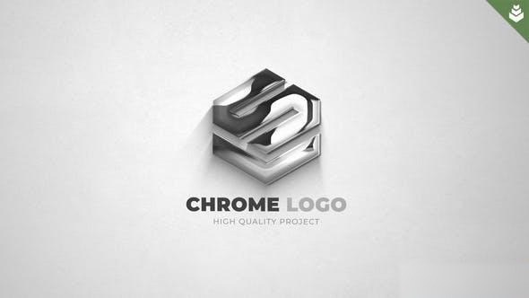 Videohive Chrome Logo Reveal 46804214 Logo Stings template preview