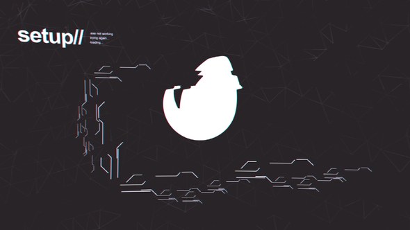 Videohive Tech Glitch Logo Logo Stings template preview