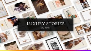 Videohive Luxury Instagram Stories Broadcast-packages template preview