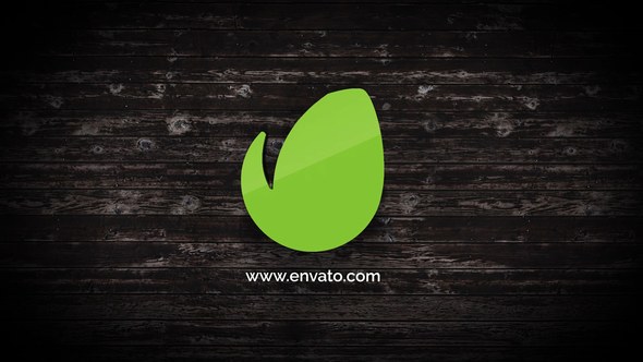 Videohive Wood Logo Reveal Logo Stings template preview