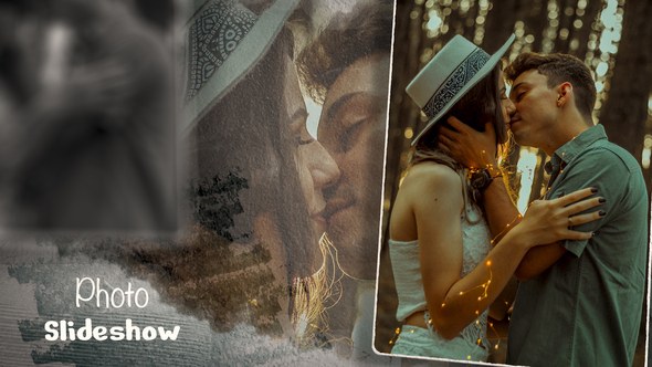 Videohive Grunge Photo Slideshow 56101713 Openers template preview