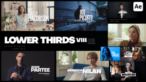 Videohive Lower Thirds VIII Titles template preview