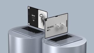 Videohive Light Laptop Mockups - 4K UltraHD Product Promo template preview