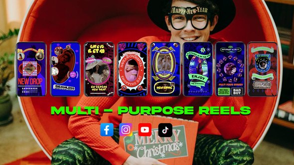 Videohive Multi Purpose Reels Product Promo template preview