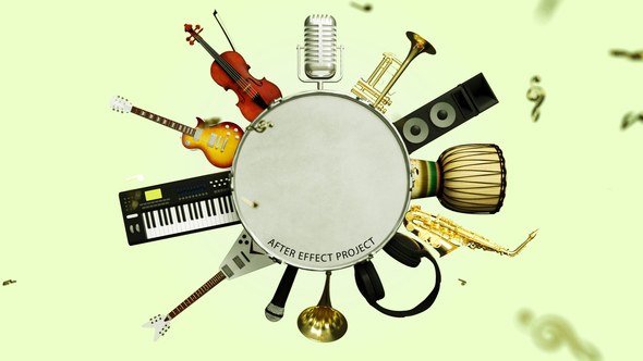 Videohive Music Show 25937624 Logo Stings template preview