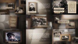 Videohive History 23607770 Video Displays template preview