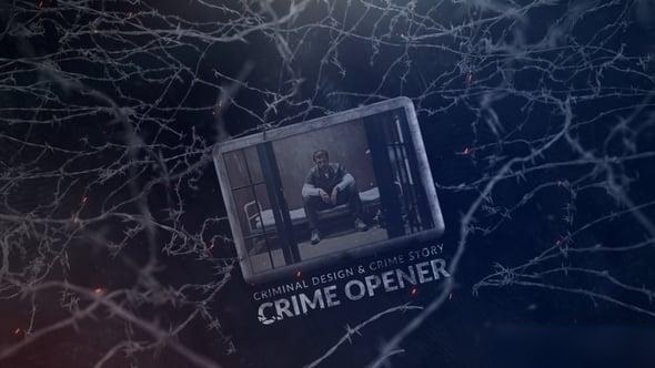 Videohive Crime Opener 54450084 Openers template preview