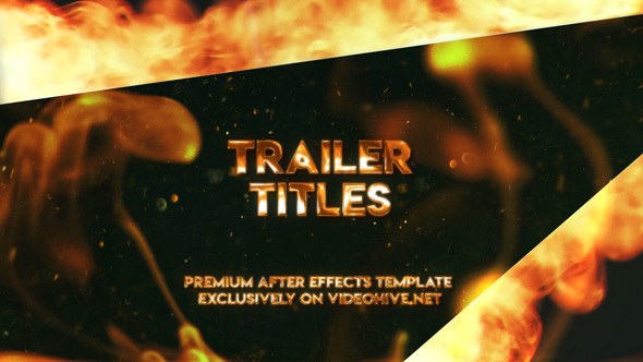 Videohive Trailer Titles 24834409 Titles template preview