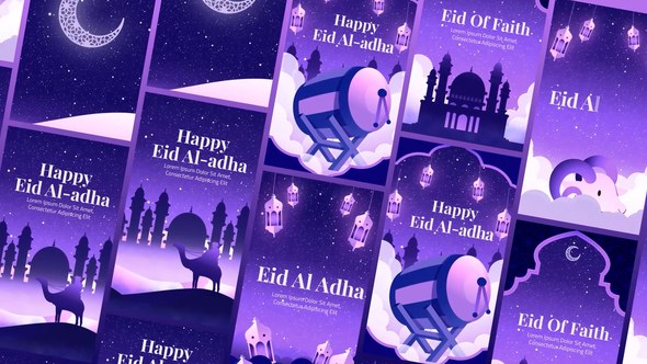 Videohive Story Eid al-Adha Ramadan template preview