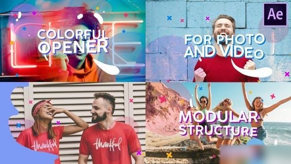 Videohive Colorful Opener | After Effects Openers template preview
