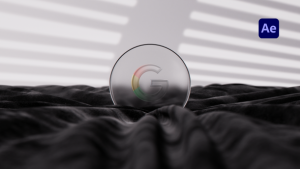 Videohive Ethereal Glass Logo Reveal Logo Stings template preview