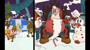 Videohive Cartoon Christmas Gift Openers template preview