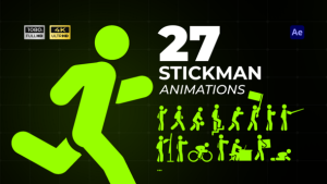 Videohive Stickman Motion Pack Elements template preview