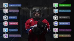 Videohive Glass Cube Social Media Lower Thirds Titles template preview