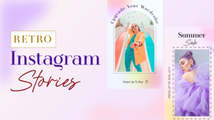 Videohive Retro Instagram Stories 50502263 Product Promo template preview