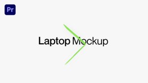 Mockup Laptop Premiere Pro Premiere Pro template preview