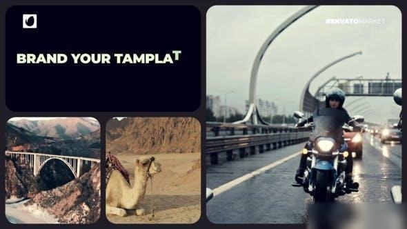 Videohive Split Screen Gallery Opener Openers template preview