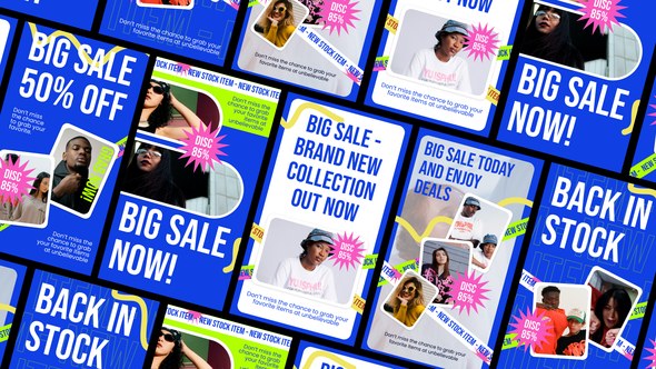 Videohive Social Media Post Big Sale Product Promo template preview