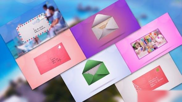 Videohive Special Postcard Greetings Openers template preview