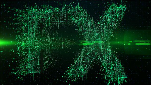Videohive Particle Technology Logo | Stardust Logo Stings template preview