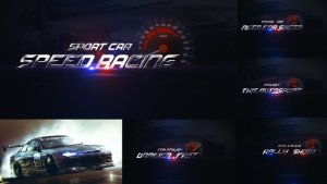 Videohive Sport Event Promo / Trailer / Rally / Car / Drift Car Broadcast-packages template preview