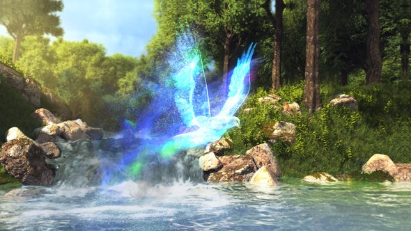 Videohive Enchanted River Logo Logo Stings template preview