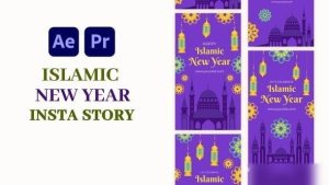 Videohive Islamic New Year Instagram Story Ramadan template preview
