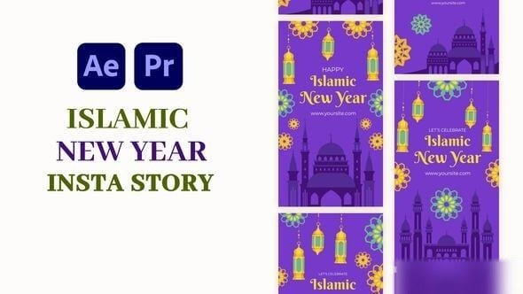 Videohive Islamic New Year Instagram Story Ramadan template preview
