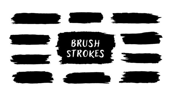 Videohive Animated Brush Strokes & Paintbrush Overlays Elements template preview