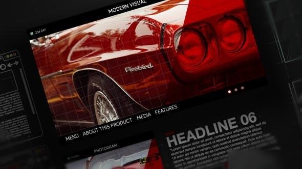 Videohive HUD Style Opener Openers template preview