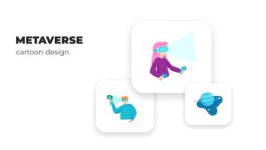 Videohive Metaverse - Cartoon Design Elements template preview