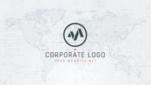 Videohive Corporate Map Logo Logo Stings template preview
