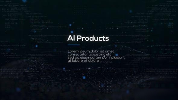 Videohive Technology Ai Corporate Opener Openers template preview