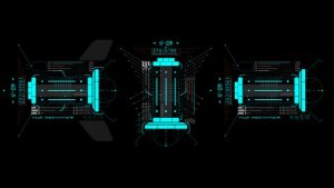 Videohive HUD Info Mechanics 5 Elements template preview